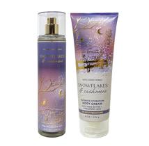Conjunto de presentes perfumados Bath & Body Works Snowflakes Cashmere