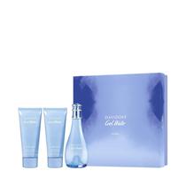 Conjunto de presentes Perfume Davidoff Cool Water para mulheres 100mL EDT