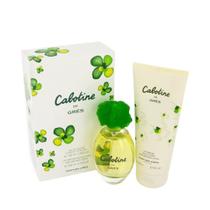 Conjunto de presentes Perfume Gres Cabotine, Eau De Toilette 100 ml e loção Conjunto de presentes Perfume Gres Cabotine, Eau De Toilette 100 ml e loção