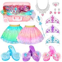 Conjunto de presentes Princess Dress Up Shoes LIMIROLER, 19 unidades para meninas Conjunto de presentes Princess Dress Up Shoes LIMIROLER, 19 unidades para meninas