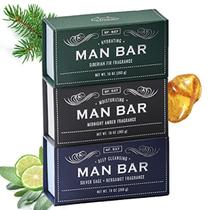 Conjunto de presentes San Francisco Soap Company Man Bar, 3 peças, 300 ml