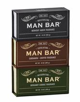 Conjunto de presentes San Francisco Soap Company Man Bar de 3 peças para homens