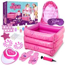 Conjunto de presentes Shemira Spa Day Toys Manicure Pedicure Nail Art Girls