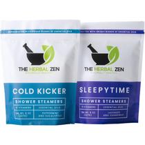 Conjunto de presentes Shower Steamers The Herbal Zen Cold Kickers Sleepytime
