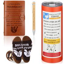 Conjunto de presentes Skylety Pharmacy Technician com copo Journal 600ml Conjunto de presentes Skylety Pharmacy Technician com copo Journal 600ml