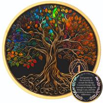 Conjunto de presentes Sobriety Coin TRSPCWR de 1 ano Tree of Life AA Chip Conjunto de presentes Sobriety Coin TRSPCWR de 1 ano Tree of Life AA Chip