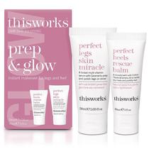 Conjunto de presentes THISWORKS Prep and Glow Perfect Legs & Heels