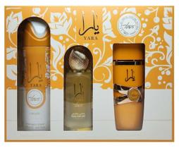 Conjunto de presentes Tous Yara Perfume 100mL EDP + 200mL de desodorante +50mL de spray de cabelo