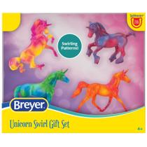 Conjunto de presentes Toy Breyer Stablemates Unicorn Swirl 6912 para crianças a partir de 4 anos