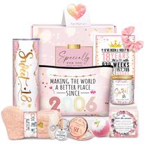Conjunto de presentes UERAOR de 18º aniversário para meninas com copo, meias e muito mais