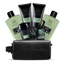 Conjunto de Presentes Yard House For Him - Banho e Corpo com Bolsa de Couro