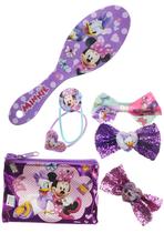Conjunto de Presilhas para Cabelo Townley Girl Minnie 7 Peças na Caixa