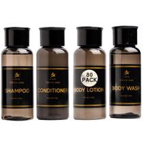 Conjunto de produtos de higiene pessoal Avistar Hotel Guest Soaps 80 peças com 20 xampus