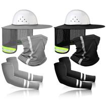 Conjunto de proteção de pescoço Hard Hat SATINIOR Summer com proteção UV Conjunto de proteção de pescoço Hard Hat SATINIOR Summer com proteção UV