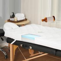 Conjunto de protetor de cama para cílios JINGFUD Gel Memory Foam Massage 8 cm