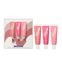Conjunto de protetor labial Conjunto de presente Lanolips Essentials Lip Tint com 3 tons