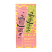 Conjunto de protetor labial Dr. PawPaw Peachy colorido e original 25 ml x2