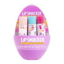 Conjunto de protetor labial Lip Smacker Easter Trio Egg Hidratante para crianças