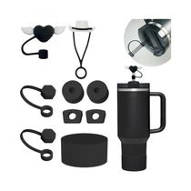 Conjunto De Protetores Antivazamento Para Copo Stanley 9 Peças Com 2 Protetores De Canudo Para