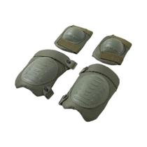 Conjunto De Protetores De Joelho E Cotovelo Táticos Para Adultos Ajustáveis Equipamento De Proteção Conjunto De Protetores De Joelho E Cotovelo Táticos Para Adultos Ajustáveis Equipamento De Proteção