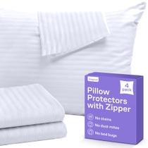 Conjunto de protetores de travesseiro Niagara Sleep Solution Queen Size x4