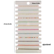 Conjunto De Pulseiras Ajustáveis multicoloridas Para Meninas E Mulheres, Contas Pequenas,