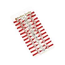 Conjunto De Pulseiras Ajustáveis Vermelhas Trançadas Para Homens E Mulheres, 12 Peças, Pulseiras De Conjunto De Pulseiras Ajustáveis Vermelhas Trançadas Para Homens E Mulheres, 12 Peças, Pulseiras De