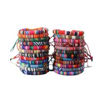Conjunto De Pulseiras Coloridas Boêmias Trançadas 24 Peças Para Homens E Mulheres Estilo Aleatório Conjunto De Pulseiras Coloridas Boêmias Trançadas 24 Peças Para Homens E Mulheres Estilo Aleatório