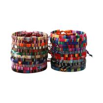 Conjunto De Pulseiras Coloridas Estilo Boêmio Para Mulheres 24 Peças Aleatórias Arte De Surf