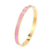 Conjunto De Pulseiras De Aço Inoxidável Em Forma De Coração Rosa Para Mulheres, Joias De Moda Estilo