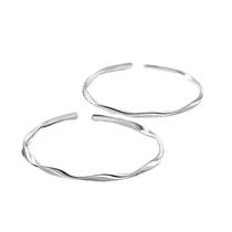 Conjunto de pulseiras de cuproníquel inspirado em Mobius para casal Conjunto de pulseiras de cuproníquel inspirado em Mobius para casal