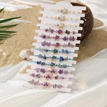 Conjunto De Pulseiras De Pedra Tartaruga Boêmia 12 Peças Para Férias De Verão Na Praia Joias