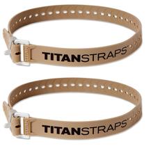 Conjunto de pulseiras de segurança Titan Industrial Straps 70 libras e 30 cm, pacote com 2