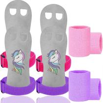 Conjunto de pulseiras Gymnastics Grips Amrta para meninas e crianças, 2 pares
