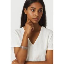 Conjunto de Pulseiras Indiana Prateada Lisas 12 Pçs Conjunto de Pulseiras Indiana Prateada Lisas 12 Pçs