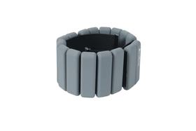 Conjunto de pulseiras pesadas Wellrox de 2, 1 kg cada, cinza