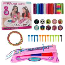 Conjunto de pulseiras trançadas, brinquedos modernos e fáceis para meninas de 4 a 6 anos Conjunto de pulseiras trançadas, brinquedos modernos e fáceis para meninas de 4 a 6 anos