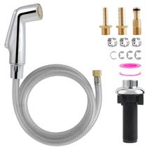 Conjunto de pulverizador para torneira de cozinha Hygie Rinse cromado universal
