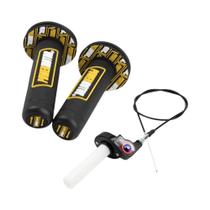 Conjunto De Punhos De Acelerador De 22mm Para Motocicletas Honda Yamaha Kawasaki Suzuki KTM ATV