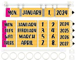 Conjunto de quadros de avisos com calendário de lápis Naozinebi com 54 cartões