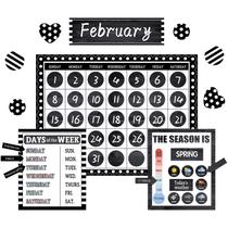 Conjunto de quadros de avisos do calendário ZOIIWA Farmhouse Style