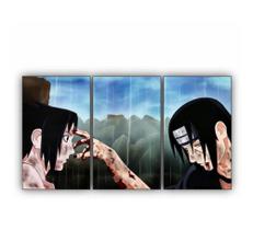 conjunto de quadros decorativos 3 peças anime 1"