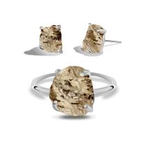 Conjunto de Quartzo Fumê Conjunto de Quartzo Fumê