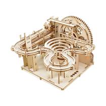 Conjunto De Quebra-Cabeça De Mármore Em Madeira 3D Kit De Modelo De Montagem DIY Brinquedo