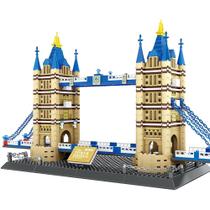 Conjunto de quebra-cabeças de brinquedo Building Blocks Tower Bridge London 1054 unidades
