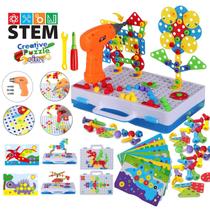 Conjunto de quebra-cabeças de furadeira elétrica JACKEYLOVE da STEM Educational Toys Conjunto de quebra-cabeças de furadeira elétrica JACKEYLOVE da STEM Educational Toys