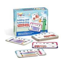 Conjunto de quebra-cabeças hand2mind Numberblocks: adição e subtração