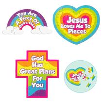 Conjunto de quebra-cabeças Haooryx 12PCS Christian Educational Jigsaw 13cm