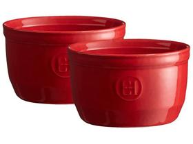 Conjunto de Ramequins 250ml Vermelho Emile Henry 33090234 2 Peças