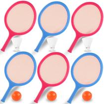 Conjunto de raquetes de badminton Liberty Imports 16" para crianças, pacote com 6